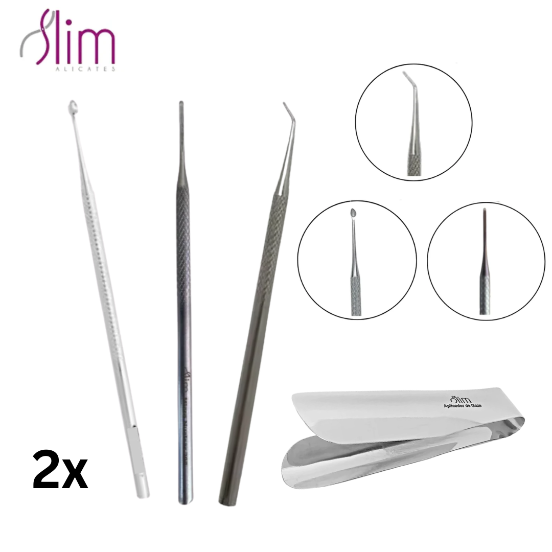 Kit Atendimento Delicado - 8 Peças - 2 de Cada