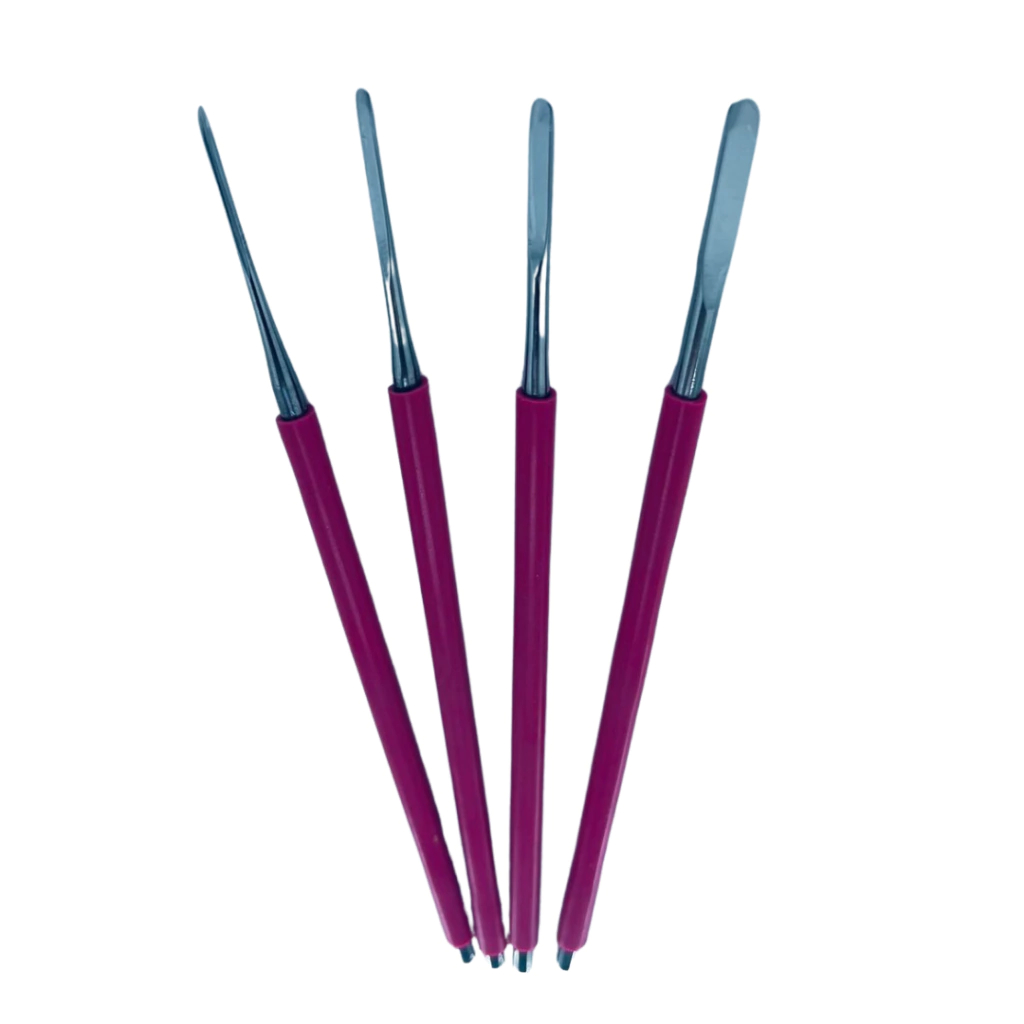 kit Desencravador Rosa Manicure Pedicure Podologia