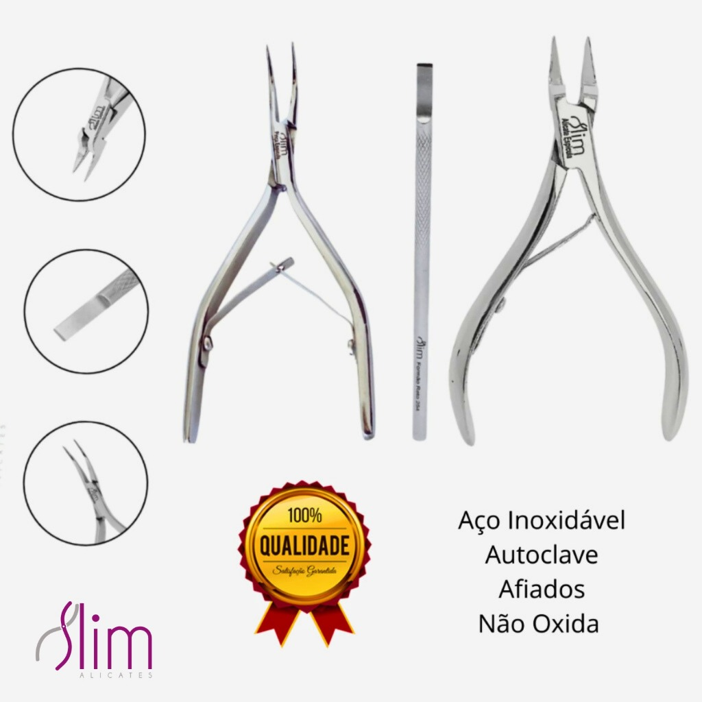 Kit Podologia Desencravador Slim Manicure Pedicure