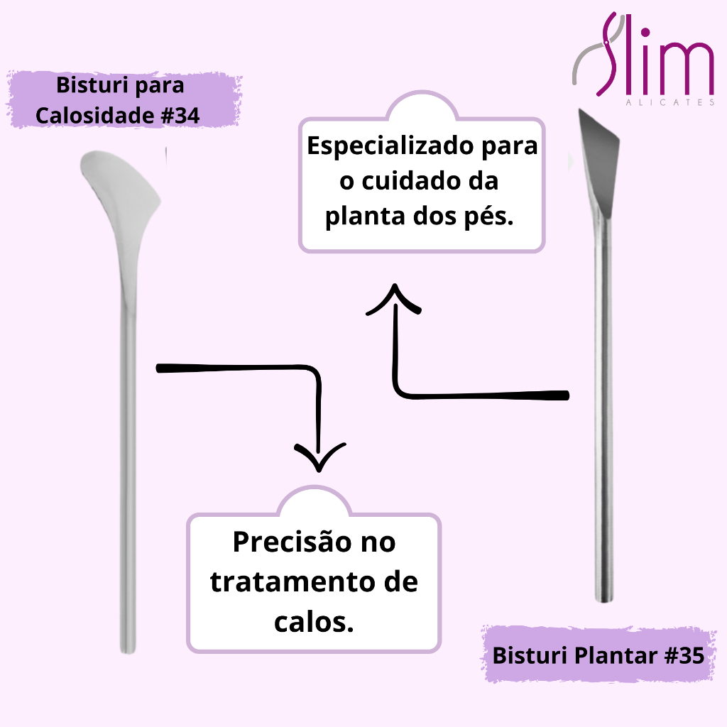 Kit Completo Com 12 Instrumentos Para Manicure Slim