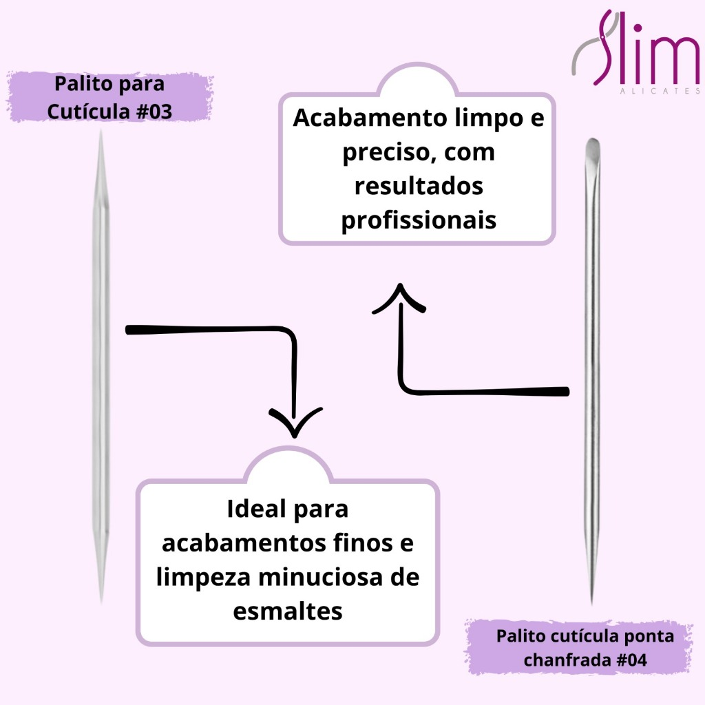 Kit Cutelaria Pedicure Profissional Instrumentos 7 Peças Inox Slim - Promoção