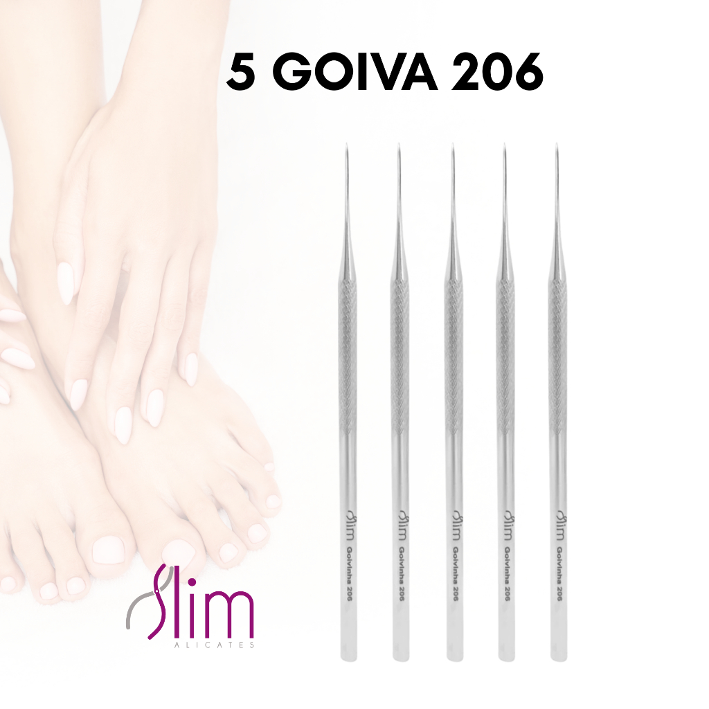 Kit 5 Goivas N° 206 Slim