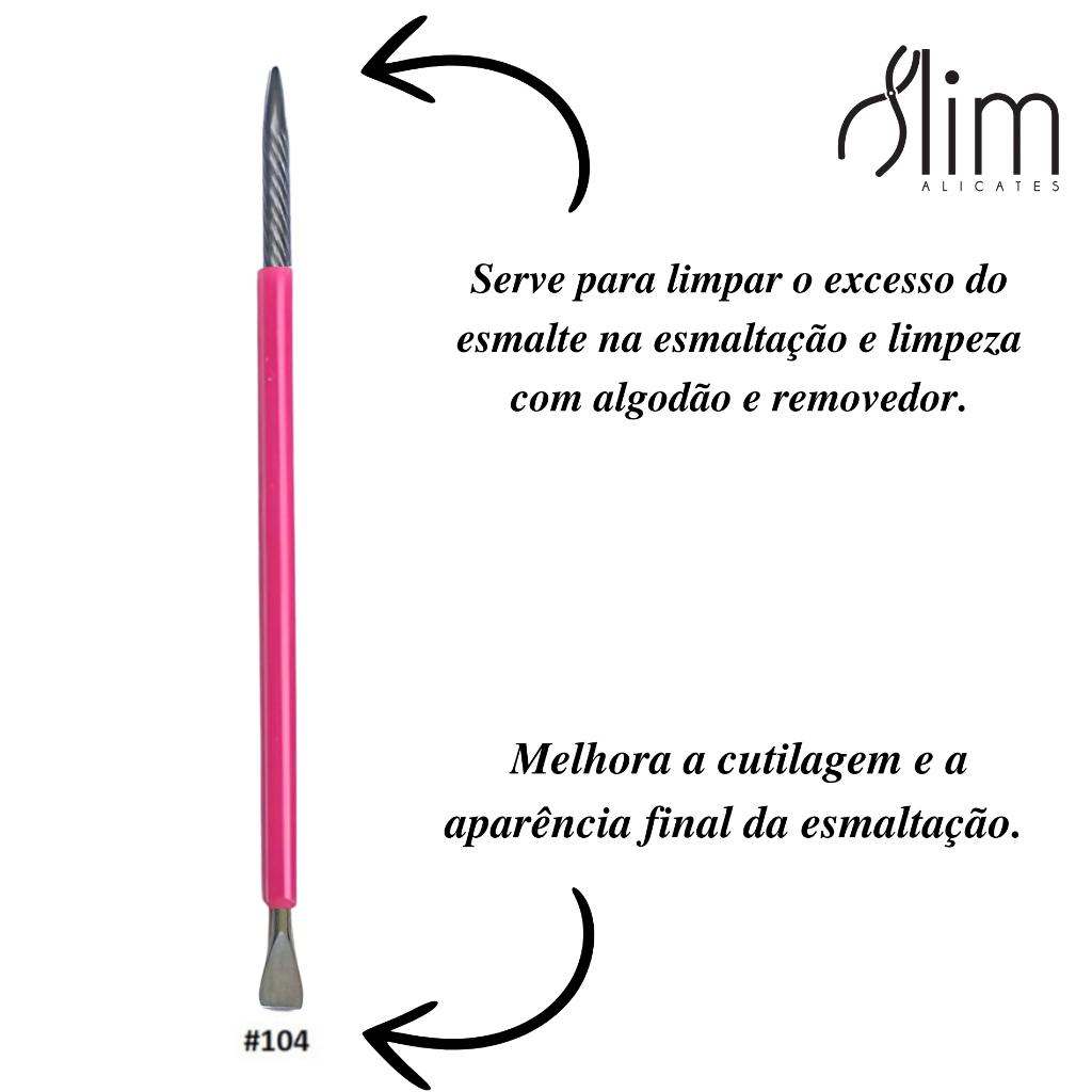 Kit Manicure Mista 4 itens - Slim - Cutelaria - Podologia