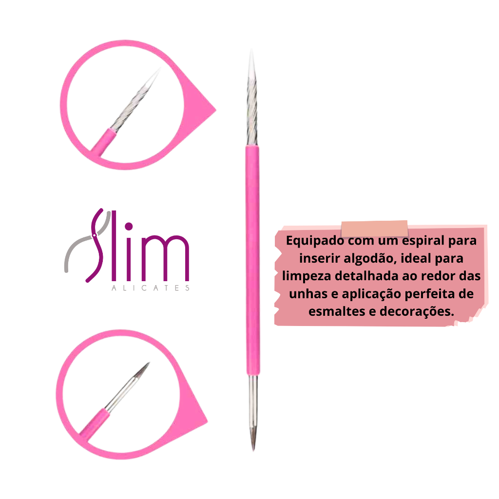 Kit Manicure Mista 4 itens - Slim - Cutelaria - Podologia